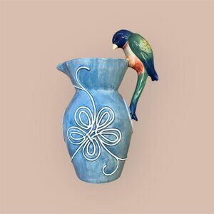 Fitz and Floyd ceramic pitcher